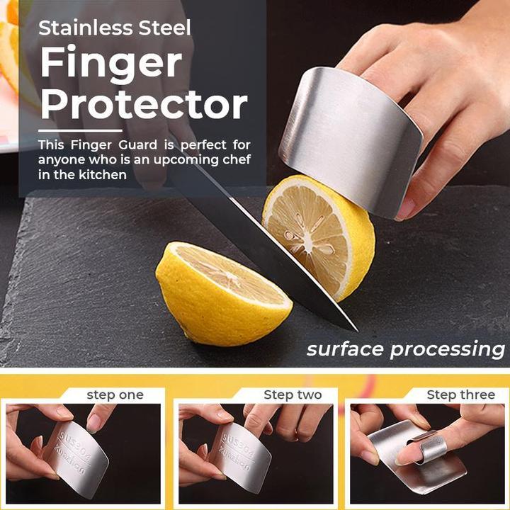 🔥Mother's Day Hot Sale 48% OFF - Stainless Steel Finger Guard - Buy 3 Get 2 Free Now