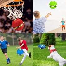 Portable Creative Magic Light Flying Saucer UFO Ball For Kids
