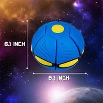 Portable Creative Magic Light Flying Saucer UFO Ball For Kids