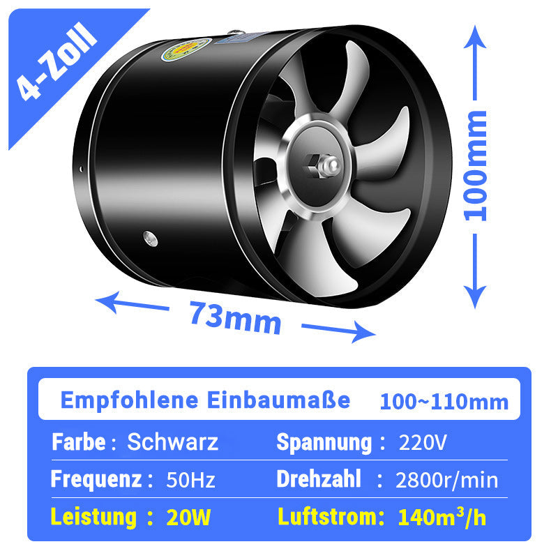 š„Suitable for multiple scenarios - high-speed, high-power, super-strong suction and silent exhaust fan