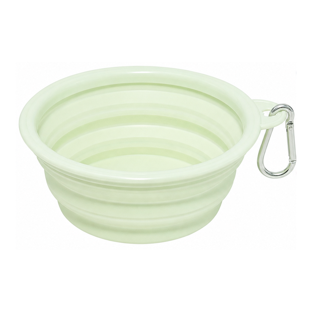 Collapsible Pet Bowl – Portable Outdoor Silicone Bowl