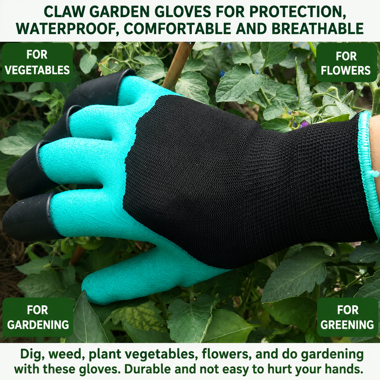 Non-slip, Cut-Resistant Gardening Safety Gloves