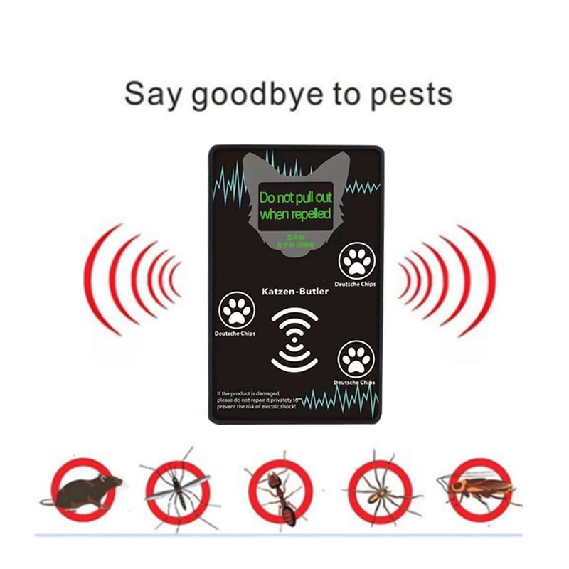 šLast day 10% discountš„Ultrasonic electronic mouse repeller