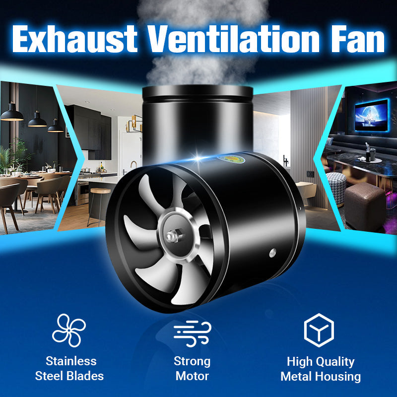 š„Suitable for multiple scenarios - high-speed, high-power, super-strong suction and silent exhaust fan