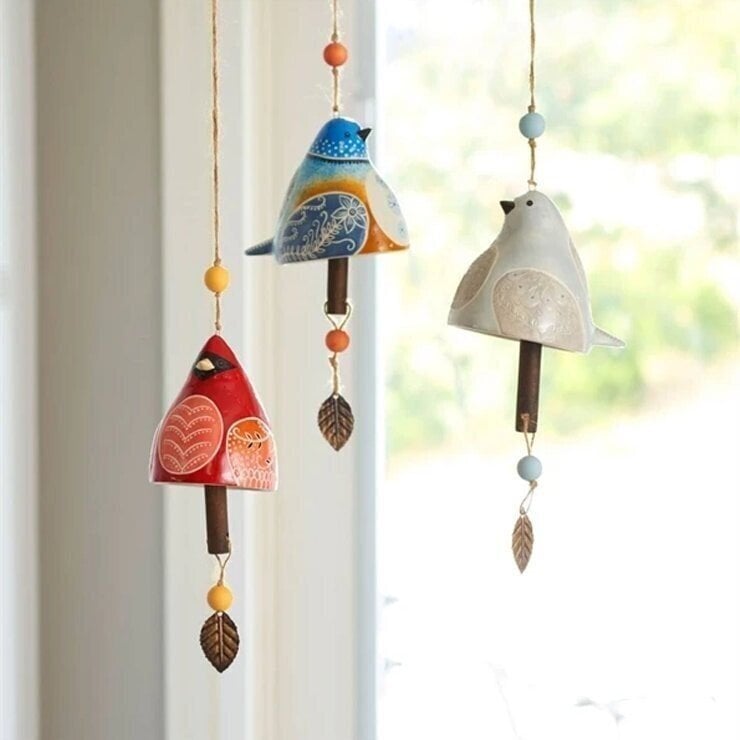 Super cool bird song hanging bell