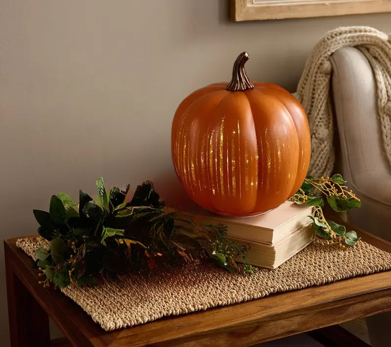 🔥2025 HOT SALE - 🎃Buy Large, Get Small FREE! 🎃✨ Illuminated Starry Night Pumpkins by Valerie✨