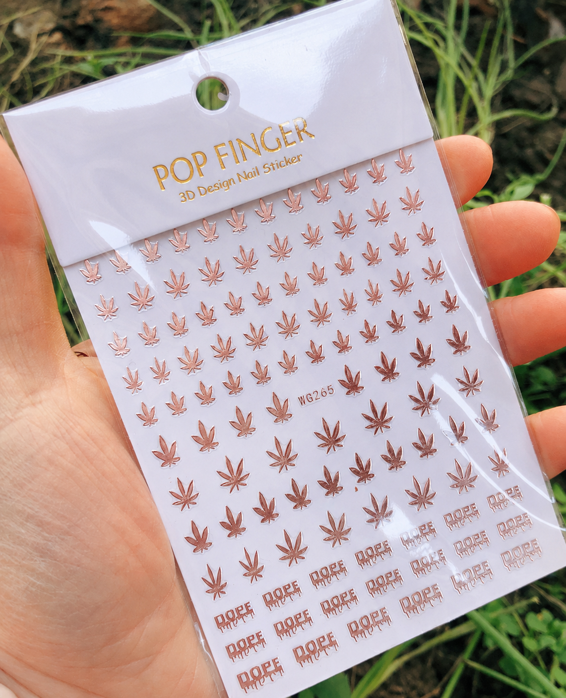 Maple Leaf Nail Decals — Colorful Maple Leaf Nail Stickers