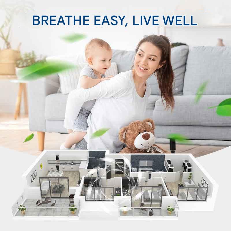 š„Suitable for multiple scenarios - high-speed, high-power, super-strong suction and silent exhaust fan