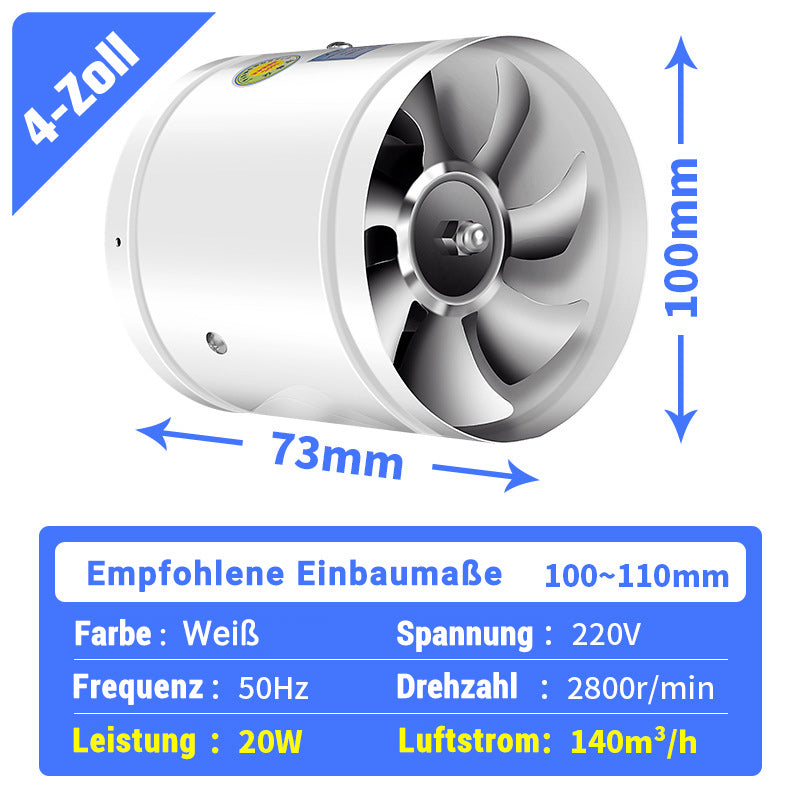 š„Suitable for multiple scenarios - high-speed, high-power, super-strong suction and silent exhaust fan