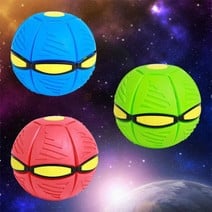 Portable Creative Magic Light Flying Saucer UFO Ball For Kids