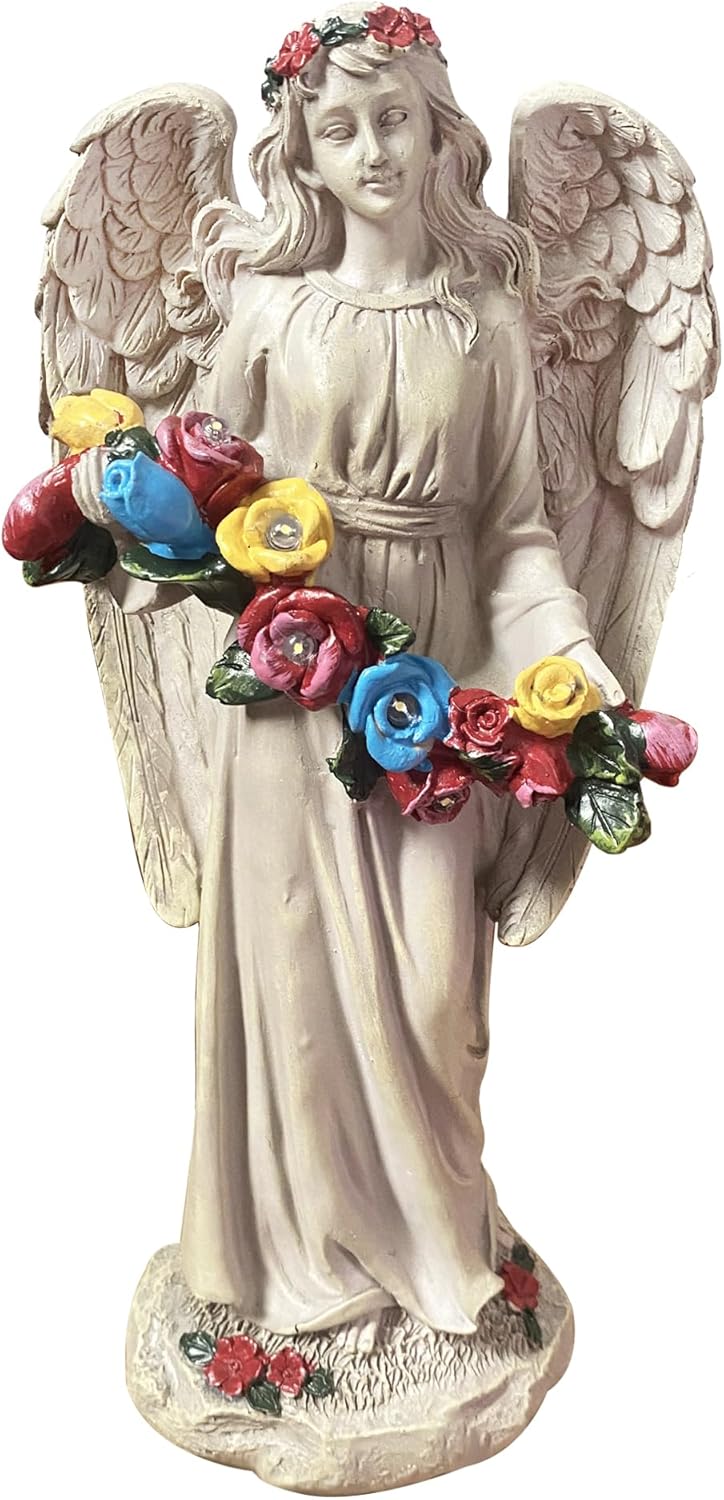 Outdoor Garden Angel Gnome Statue