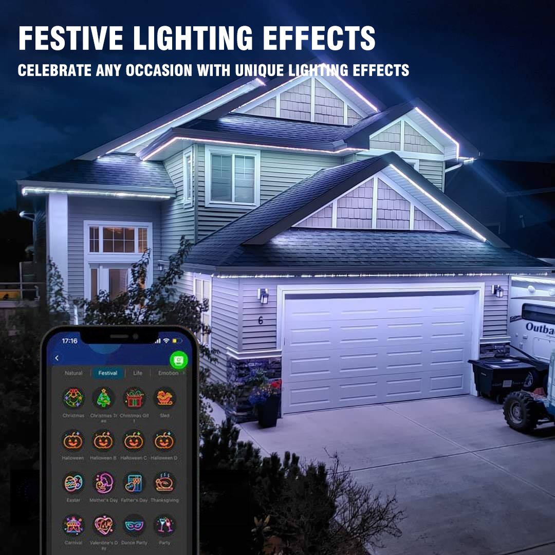 ๐
Early Christmas 49%OFF - Smart Rainbow LED Permanent Outdoor Light - Smartlight ๐