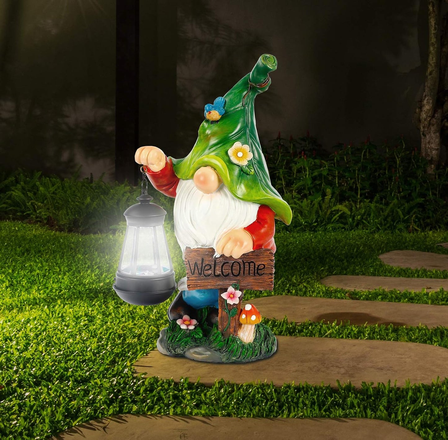 Turtle statues and gnome statues outdoor decorations