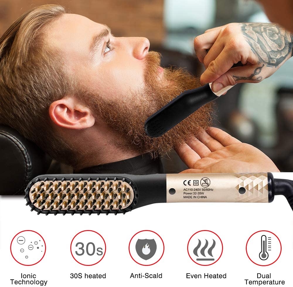 đ„Sale 49% OFFđPROFESSIONAL BEARD STRAIGHTENING COMB 2.0