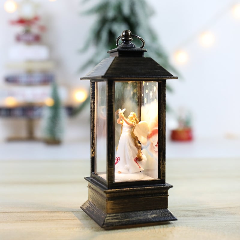 🌲Christmas Sale 48% OFF - Snow Globe Christmas Lantern Decorations