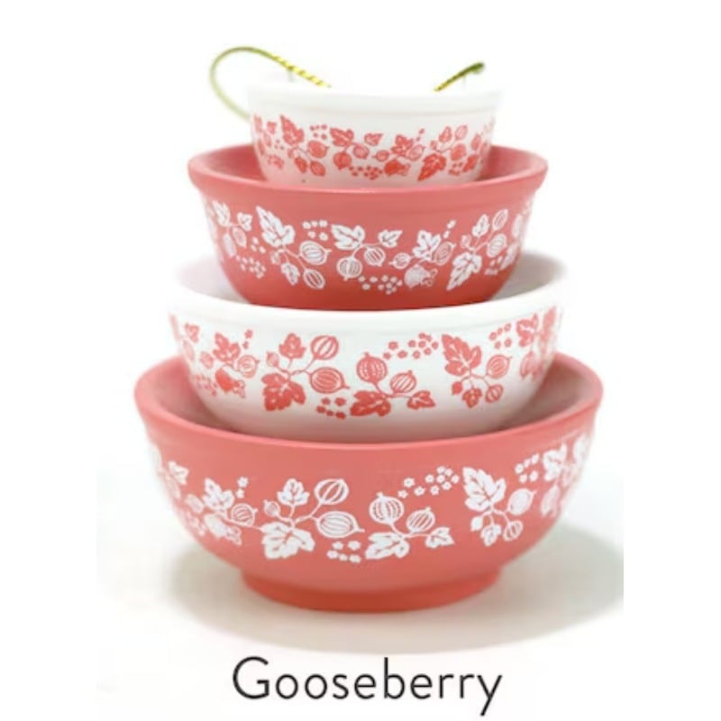 🎉🎅Miniature Pyrex-Inspired Mixing Bowls🎄