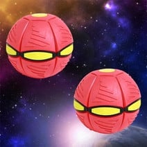 Portable Creative Magic Light Flying Saucer UFO Ball For Kids