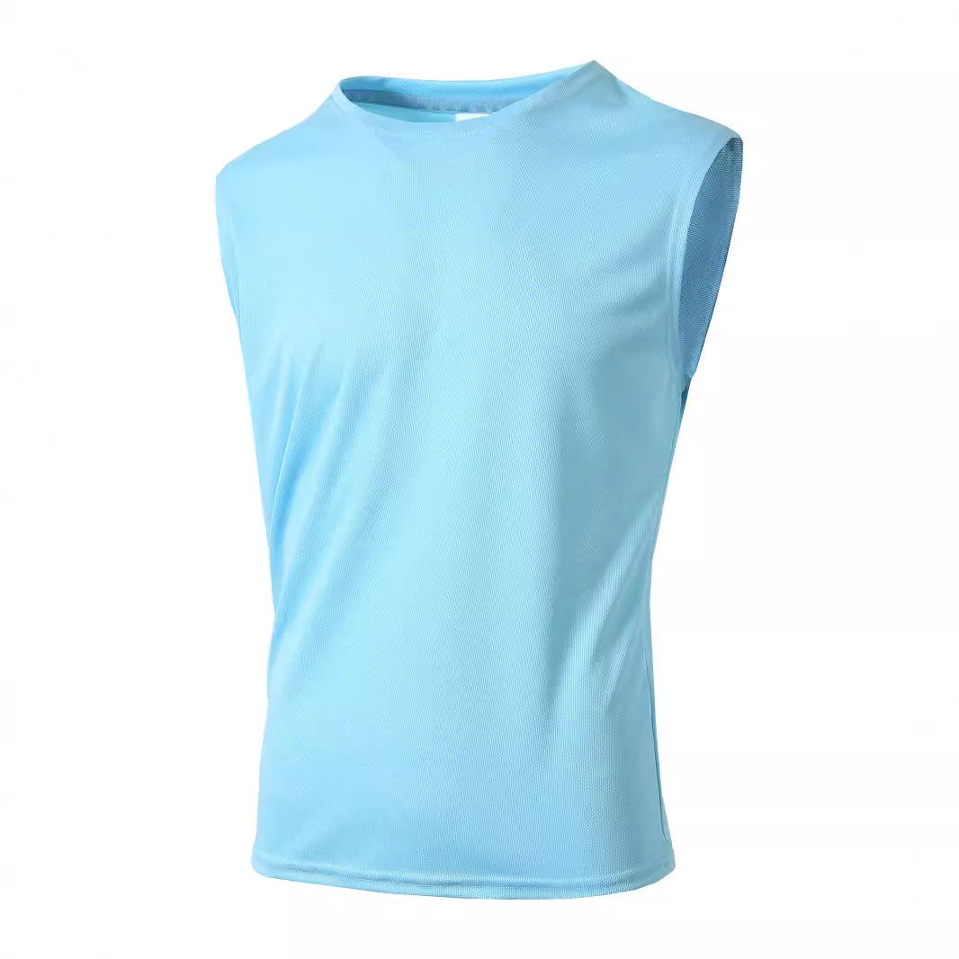 Men's Striped Running Tank Top