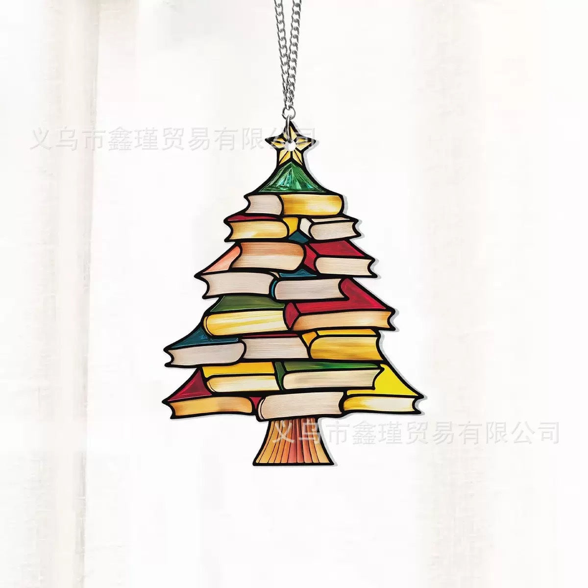 Cross-Border New Products Creative Christmas Tree Car Pendants Christmas Acrylic Decoration Festival Home Decorations