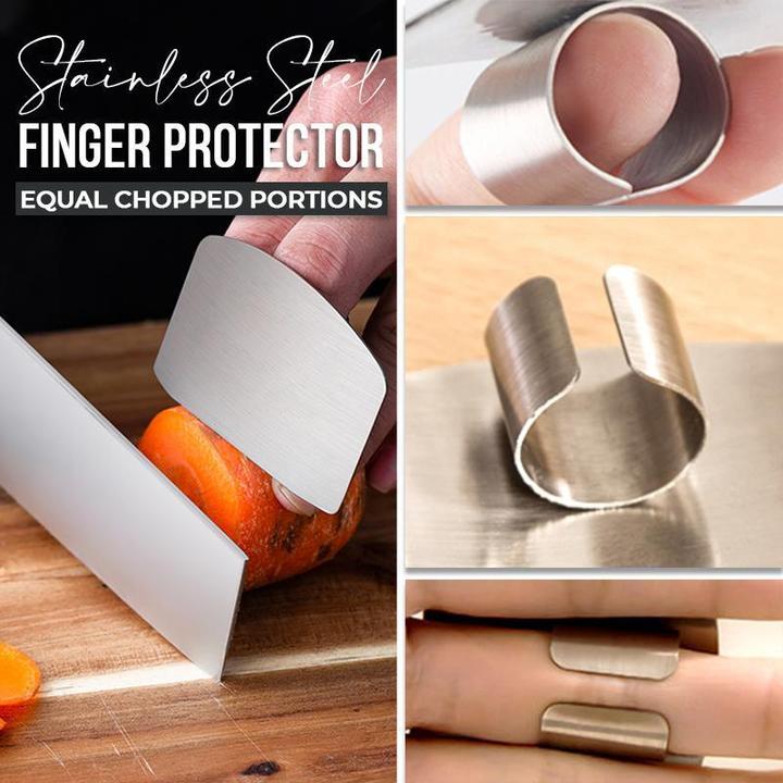 🔥Mother's Day Hot Sale 48% OFF - Stainless Steel Finger Guard - Buy 3 Get 2 Free Now