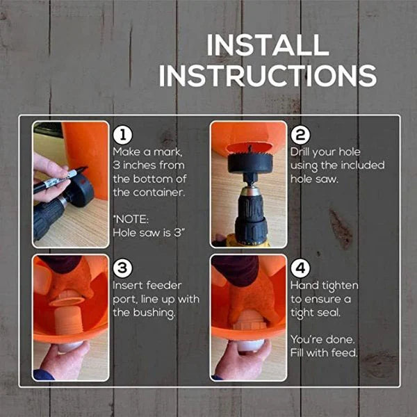 (đ„ NEW-50% OFF)DIY Chicken Feeder