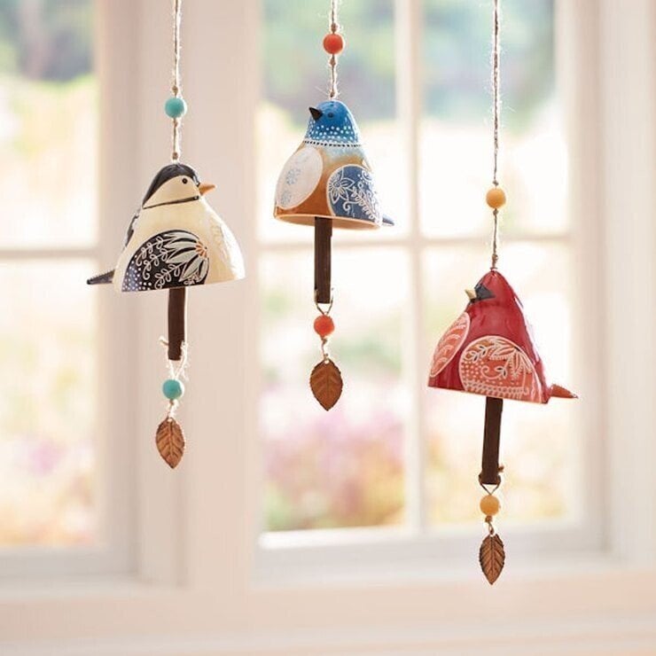 Super cool bird song hanging bell