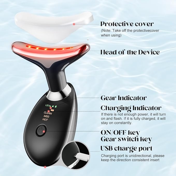 β¨(Mother's Day gift πππ discount 59%) 3 in 1 new neck and face beauty massager
