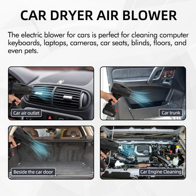 🌀Limited time 55% off🌀- Super powerful cordless turbo air duster
