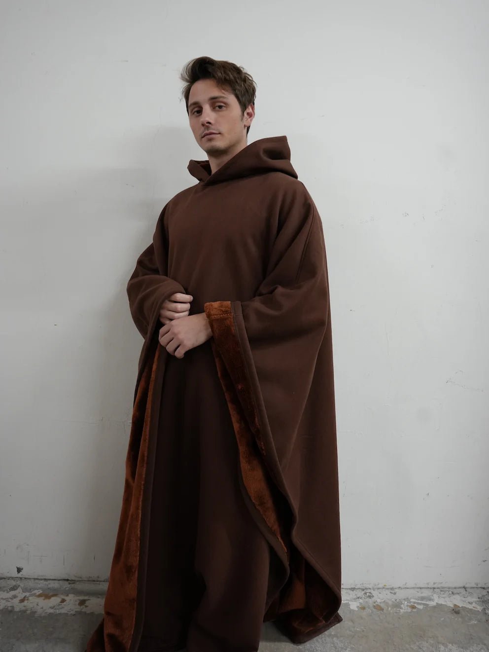 Loose Hooded Poncho Hoodie