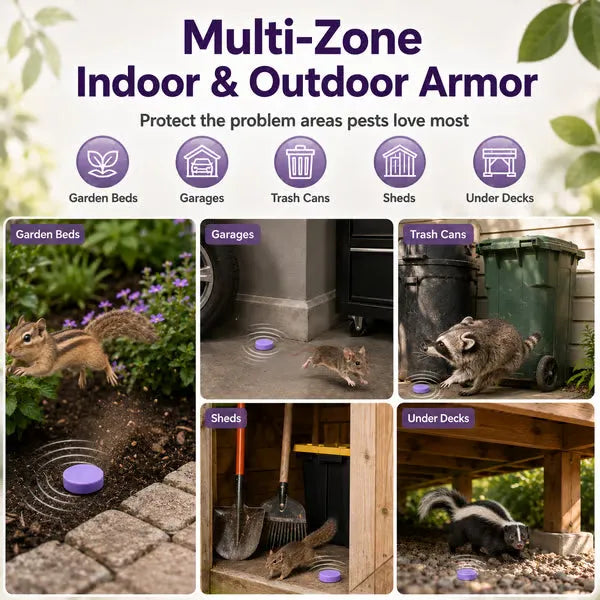 💥Limited time offer: 45% off🐀Natural scented rodent repellent tablets