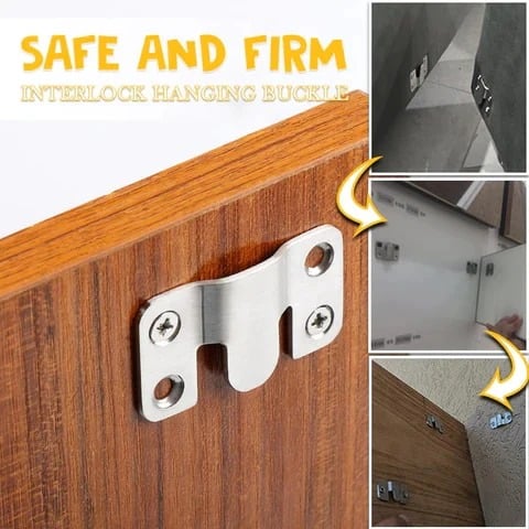 Best Seller 🔥🔥stainless steel interlocking hanging buckle