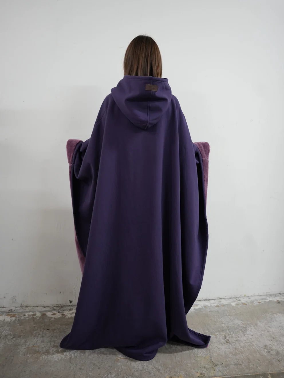 Loose Hooded Poncho Hoodie