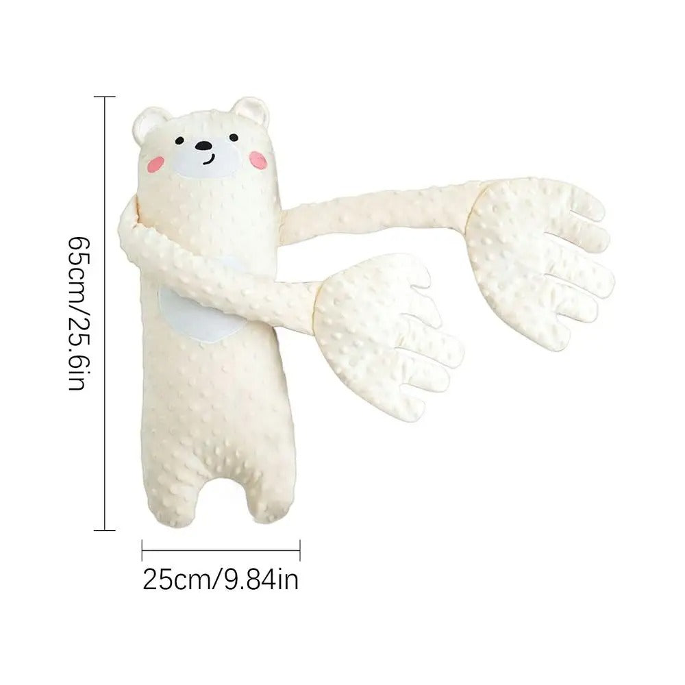 Soothing Bear Hug Baby Pillow with Remote Control