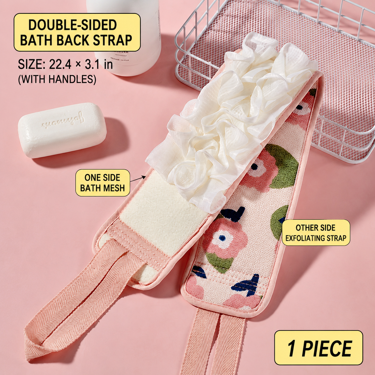 Double-Sided Back Scrubber Strip