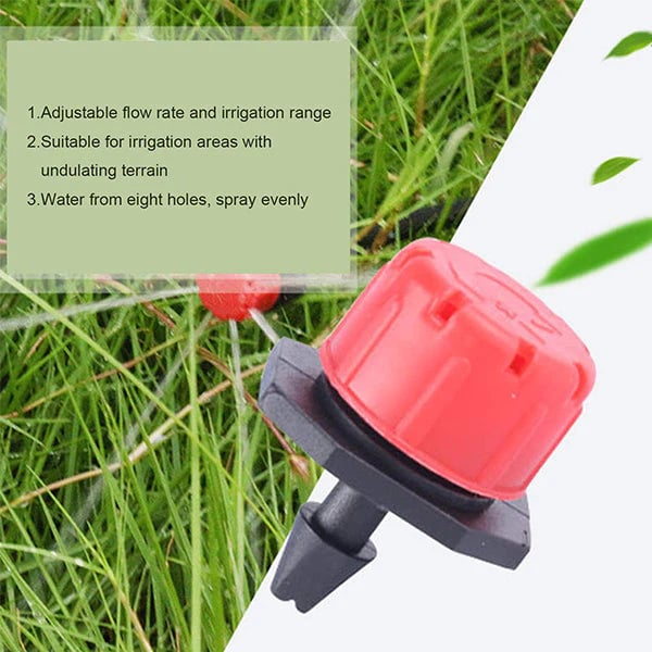 Aquaflow Adjustable Irrigation Drippers Sprinklers | Set of 30 PCS