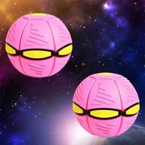 Portable Creative Magic Light Flying Saucer UFO Ball For Kids