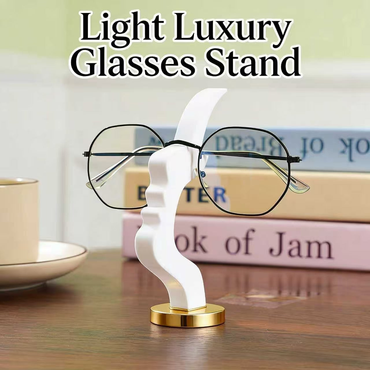 Face Creative Glasses Holder Desktop