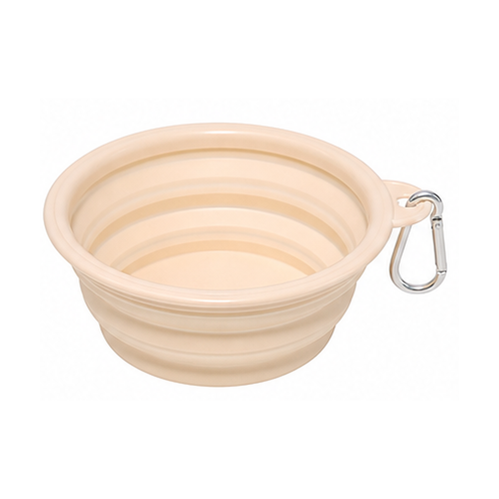 Collapsible Pet Bowl – Portable Outdoor Silicone Bowl