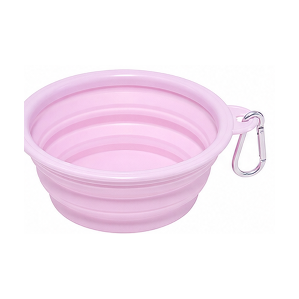 Collapsible Pet Bowl – Portable Outdoor Silicone Bowl