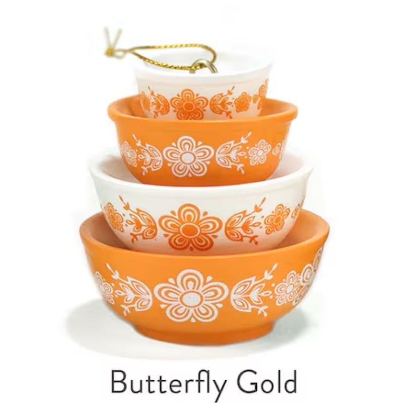 🎉🎅Miniature Pyrex-Inspired Mixing Bowls🎄