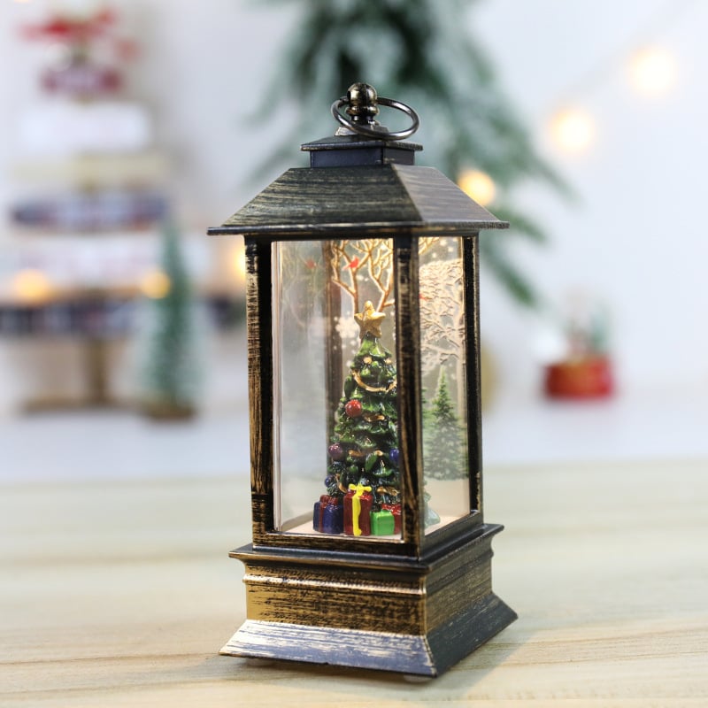🌲Christmas Sale 48% OFF - Snow Globe Christmas Lantern Decorations