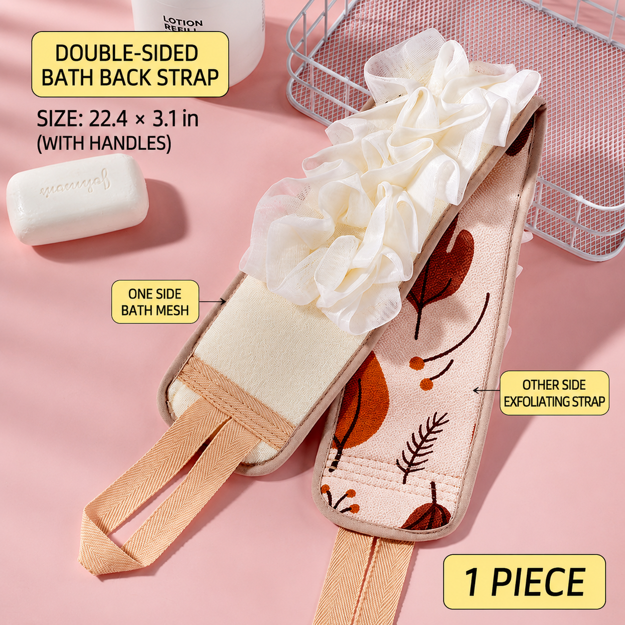 Double-Sided Back Scrubber Strip