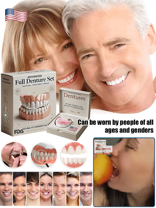 🦷🔥This week's special offer🔥Full Denture Set