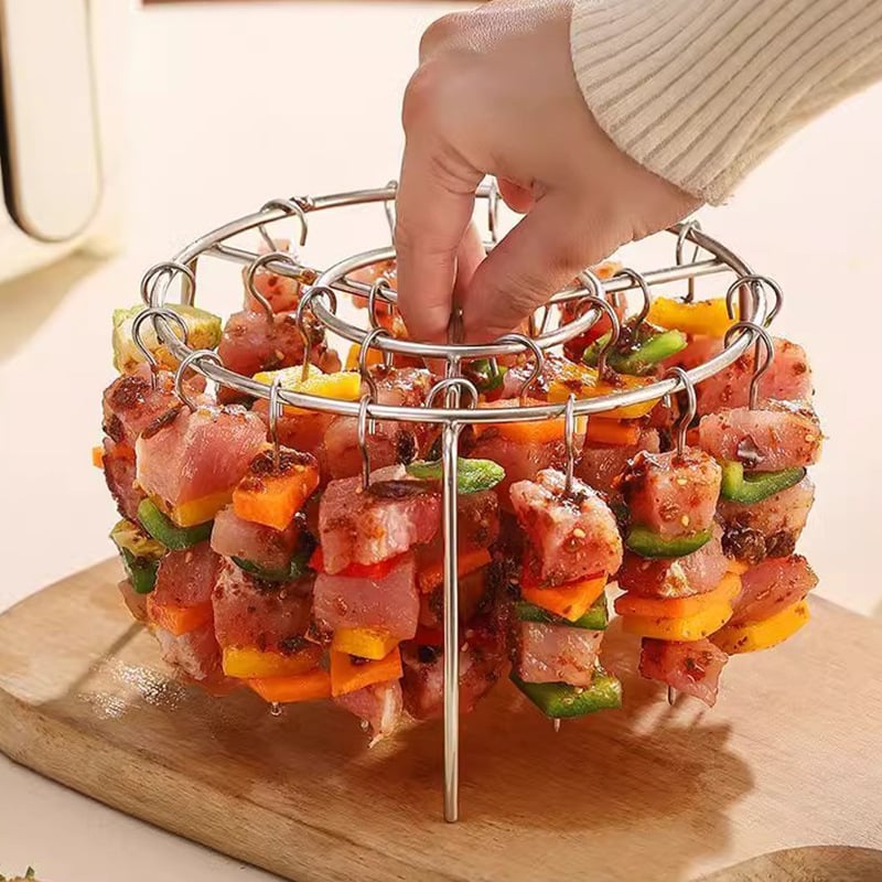 🔥-🥩Air Fryer Barbecue Grill Vertical Kebab Grill 🍤