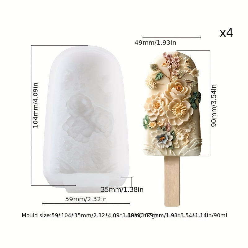 🍧new style artistic flower baking molds💐