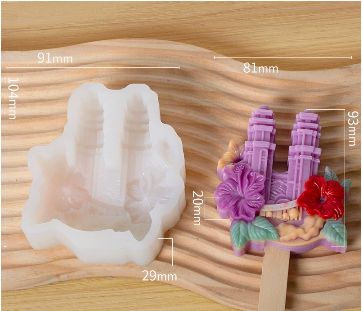 🍧new style artistic flower baking molds💐
