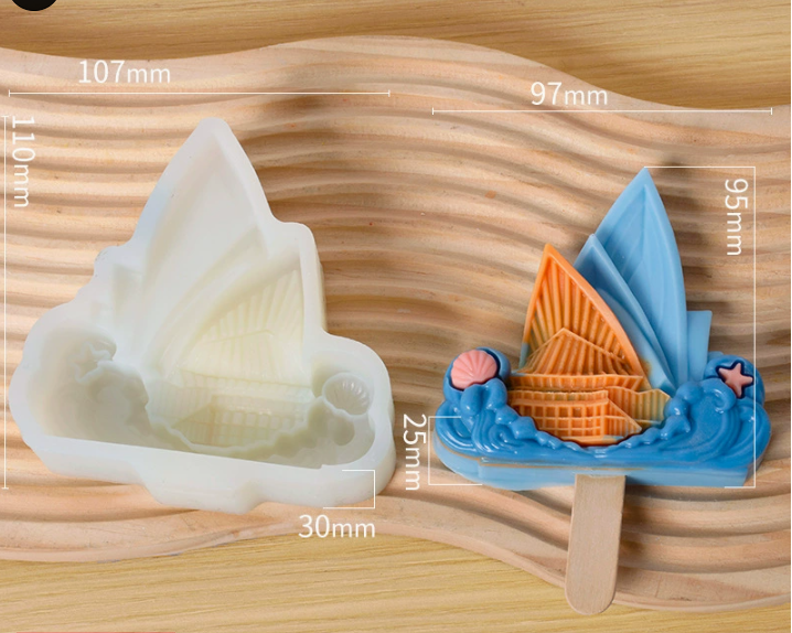🍧new style artistic flower baking molds💐
