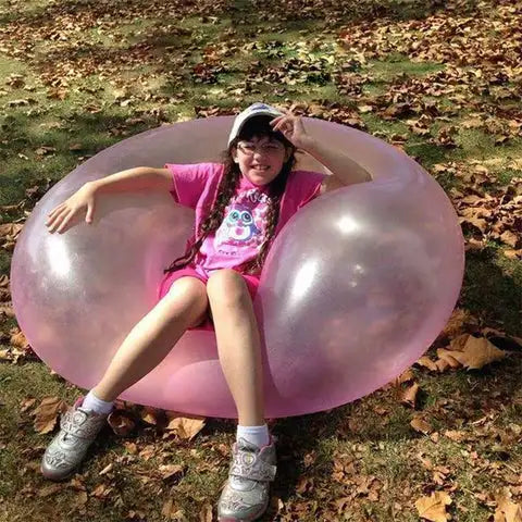 Inflatable bubble ball (that can be filled with water)