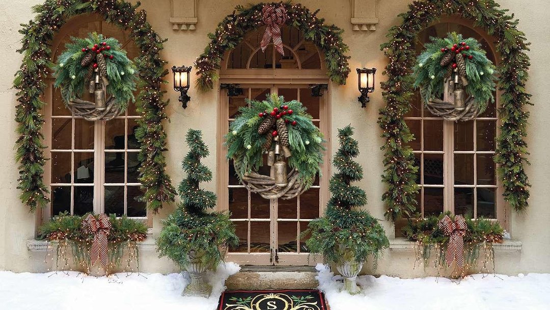 Limited time offer🔥Farmhouse Christmas Wreath Boho Wreath Holiday Wreath