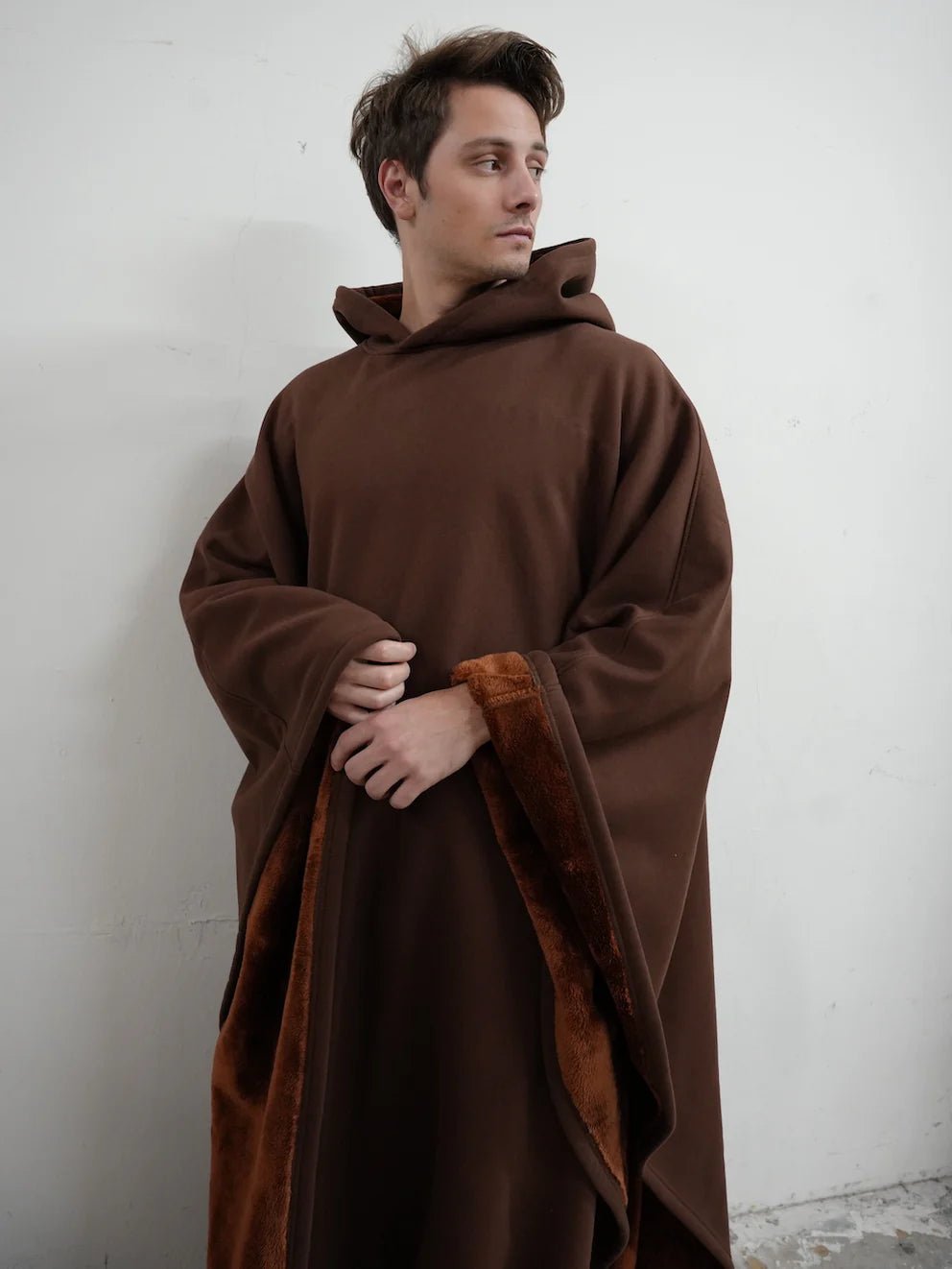 Loose Hooded Poncho Hoodie